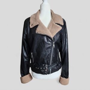 Ashley By 26 International Black and Tan Jacket